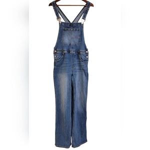 Risen Los Angeles Ladies Denim Blue Overalls Size Large PRE-OWNED